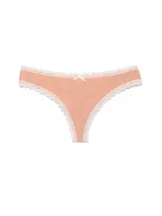 Трусы женские conte "стринг" vintage lst 780 (в коробке) peach-white, , 90/XS, CONTE ELEGANT, - 3