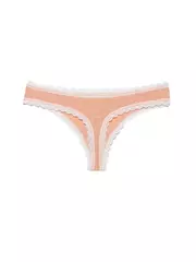 Трусы женские conte "стринг" vintage lst 780 (в коробке) peach-white, , 90/XS, CONTE ELEGANT, - 4