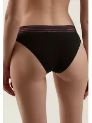 Трусы женские бикини new cut lb 1498 black, , 90/XS, CONTE ELEGANT, - 2