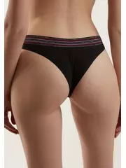 Трусы женские бразилиана new cut lbr 1502 black, , 102/L, CONTE ELEGANT, - 2