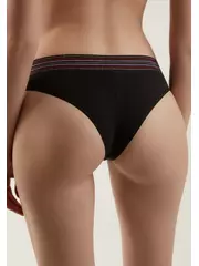 Трусы женские бразилиана new cut lbr 1499 black, , 98/M, CONTE ELEGANT, - 2