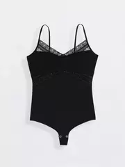 Боди женское conte macramer art lbt 1020 black, , 170-100-106/XL, CONTE ELEGANT, - 3