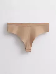 Хлопковые женские трусы «танга» assorti rp6107 телесный, , 94/S, CONTE ELEGANT, - 4