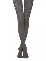 Колготки фантазийные conte diamond grey, , 2, CONTE ELEGANT, - 1