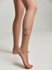 Колготки tattoo conte moon art 004 bronz, , 3, CONTE ELEGANT, - 2
