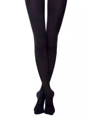 Фантазийные колготки с рисунком "точки" point nero, , 3, CONTE ELEGANT, - 3