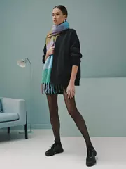 Колготки с рисунком «точки» street nero, , 2, CONTE ELEGANT, - 3