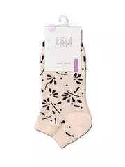 Короткие женские носки esli classic 211 персик, , 38-39 (25), ESLI, - 3