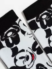 Короткие женские носки с рисунками минни маус ©disney 360 черно-белый, , 36-39 (23-25), , - 4