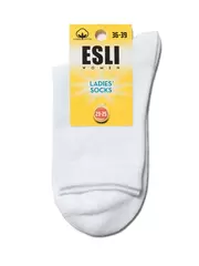 Женские носки esli 000 белый, , 36-39 (23-25), ESLI, - 3