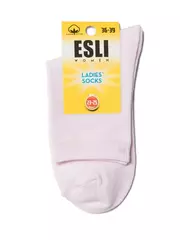 Женские носки esli 000 светло-розовый, , 36-39 (23-25), ESLI, - 3