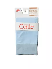 Носки женские conte fantasy (люрекс) 16с-128сп light blue, , 36-39 (23-25), CONTE ELEGANT, - 3