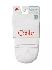 Носки женские conte fantasy bianco, , 36-39 (23-25), CONTE ELEGANT, - 3
