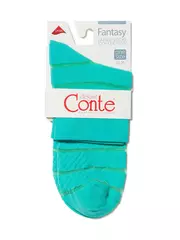 Носки женские conte fantasy turquoise, , 36-39 (23-25), CONTE ELEGANT, - 3
