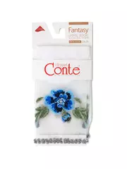 Носки женские conte fantasy (с пикотом из люрекса) 138 белый, , 36-37 (23), CONTE ELEGANT, - 3