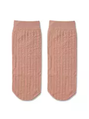 Носки женские conte fantasy в полоску с люрексом dusty rose, , 36-39 (23-25), CONTE ELEGANT, - 4
