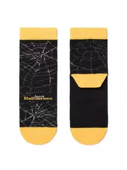 Носки женские conte classic (стразы, люрекс) 285 черный-желтый, , 38-39 (25), CONTE ELEGANT, - 2