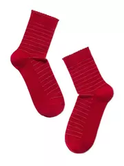 Носки женские conte classic (тонкие, с пикотом) 030 бордо, , 38-39 (25), CONTE ELEGANT, - 2