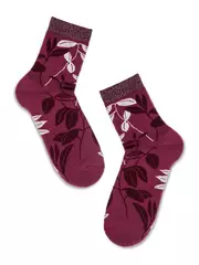 Махровые женские носки comfort 213 лиловый, , 38-39 (25), CONTE ELEGANT, - 2