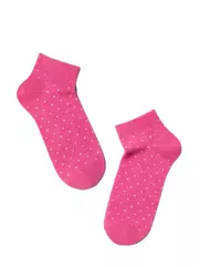 Носки женские esli classic (короткие, 2 пары) 802 розовый-бирюза, , 38-39 (25), ESLI, - 3