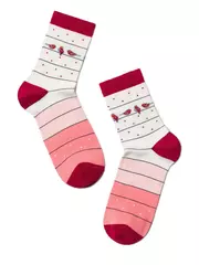 Носки женские esli classic 113 светло-розовый, , 36-37 (23), ESLI, - 2