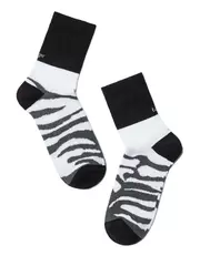 Носки женские esli classic 114 темно-серый, , 36-37 (23), ESLI, - 2