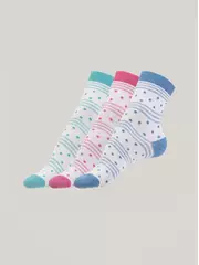 Носки женские esli classic 090 белый-розовый, , 38-39 (25), ESLI, - 2