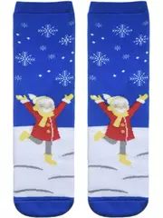 Носки женские chobot лапландия арт. 015 cр.синий, , 36-37 (23), CHOBOT, - 1