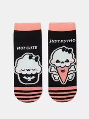 Носки женские happy 358 черный, , 36-39 (23-25), CONTE ELEGANT, - 3