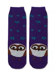 Носки женские esli home line 52-118 010 фиолетовый, , 38-39 (25), ESLI, - 1