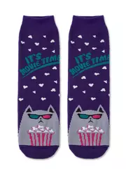 Носки женские esli home line 52-118 068 фиолетовый, , 36-37 (23), ESLI, - 2