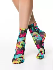 Носки женские с принтом fantasy 70 092 mix, , 36-39 (23-25), CONTE ELEGANT, - 1