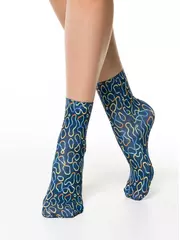 Носки женские с принтом fantasy 70 097 mix, , 36-39 (23-25), CONTE ELEGANT, - 1