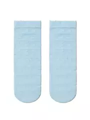 Тонкие женские носки fantasy с ажурным рисунком 19с-112сп light blue, , 36-39 (23-25), CONTE ELEGANT, - 2
