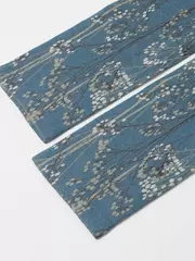 Носки женские с принтом из смесовой пряжи с хлопком и льном fantasy 404 джинс, , 36-39 (23-25), , - 4