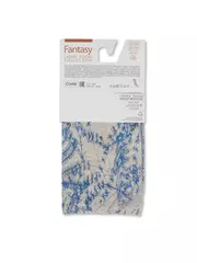 Носки женские с принтом fantasy из смесовой пряжи с хлопком и льном 260 бежевый, , 36-39 (23-25), CONTE ELEGANT, - 4