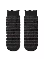 Сияющие женские носки в разноцветную полоску fantasy 21с-14сп nero, , 36-39 (23-25), , - 2