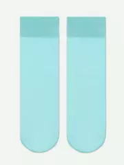 Носки женские сияющие с люрексом conte 21с-84сп turquoise, , 36-39 (23-25), CONTE ELEGANT, - 1