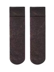 Носки женские сияющие с люрексом conte 21с-84сп shiny copper, , 36-39 (23-25), CONTE ELEGANT, - 3