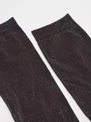 Носки женские сияющие с люрексом conte 21с-150сп grafit, , 36-39 (23-25), CONTE ELEGANT, - 3