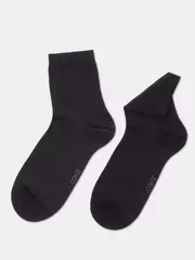 Хлопковые женские носки conte classic 000 графит, , 38-39 (25), CONTE ELEGANT, - 3