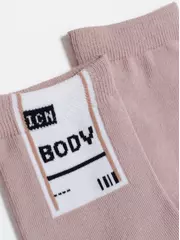 ​носки женские хлопковые happy 290 бежевый, , 36-39 (23-25), CONTE ELEGANT, - 5