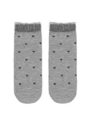 Носки женские с воздушным ботом и люрексом classic 243 серый, , 36-37 (23), CONTE ELEGANT, - 4