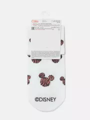 Укороченные женские носки с хлопком «mickey» ©disney 347 белый, , 36-39 (23-25), CONTE ELEGANT, - 5