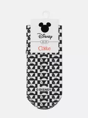 Укороченные женские носки с хлопком «black&white» ©disney 345 черный-белый, , 36-39 (23-25), CONTE ELEGANT, - 4