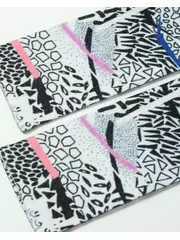 Удлиненные женские носки с хлопком fantasy 392 черно-белый, , 36-39 (23-25), CONTE ELEGANT, - 4