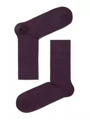 Носки мужские diwari classic (однотонные) 000 баклажан, , 40-41 (25), DIWARI, - 1