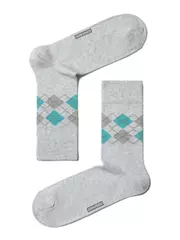 Носки мужские diwari comfort (меланж) 015 светло-серый, , 40-41 (25), DIWARI, - 1
