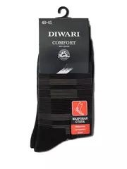 Носки мужские diwari comfort 013 (махровая стопа) черный, , 44-45 (29), DIWARI, - 2
