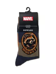 Носки мужские diwari носки с рисунками ракета ©marvel 118 хаки, , 42-43 (27), DIWARI, - 2